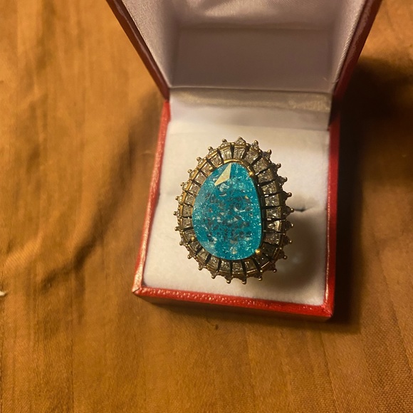 Very beautiful Sterling silver wonderful center stone - Picture 6 of 7